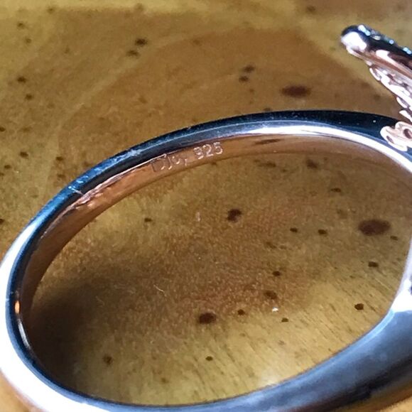 Moroccan Amethyst Sterling Silver Size 10 - Picture 5 of 10